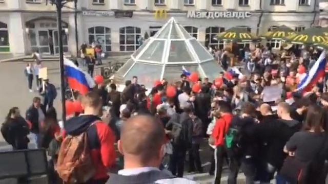 Акция Навального 5 мая во Владимире. Полиция