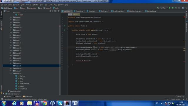 Java SE. Урок 28. Generic Параметризация Обобщения