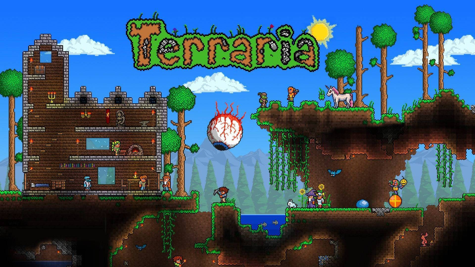 Terraria - Ванильное выживание на харде