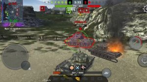 Играем в Tanks Blitz на BZ-166 и рассказываю о его характеристиках.