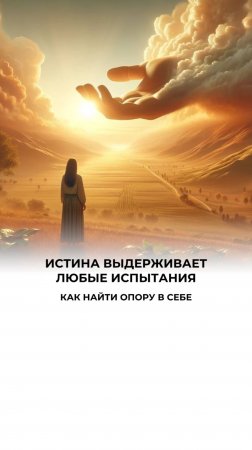 Истинная правда остаётся нетронутой даже в огне испытаний