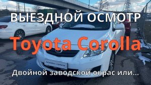 Проверка Тойота Королла / Двойной заводской окрас или гаражная покраска / Шпаклевка и коррозия