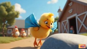 ✨ ＂Звёздный цыплёнок – Детская песенка о мечтах! 🐥🚀＂