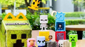 Обзор на игрушку minecraft от McDonald’s