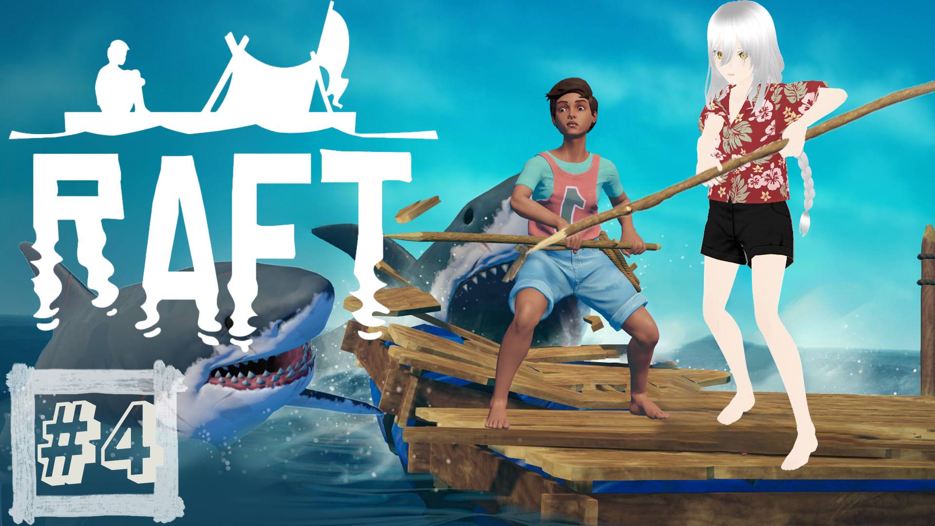 ИССЛЕДУЕМ ОСТРОВ ≋ Raft #4