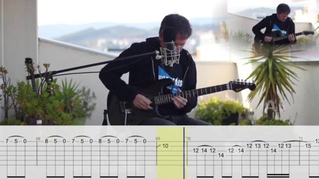 Iron Maiden-Aces High(guitar cover,tab)