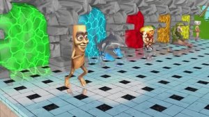 Цвета для детей с маленьким ребенком весело играть слайдер игрушки 3D