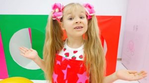 Диана и Рома ( Diana Roma ) - Диана учит малыша Оливера   Развивающие игры для детей возраста 1+