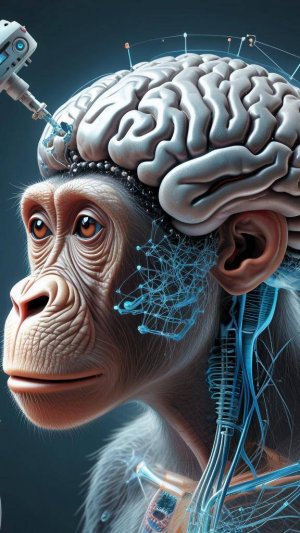 🧠 МОЗГ ПРИМАТОВ ПОД КОНТРОЛЕМ?! 🤯 #shorts