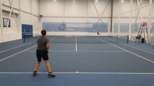 22.06.2025. Высшая лига. Романово. Г.Корнев - Н.Лемягова 2-0 (6-4; 7-6(4))