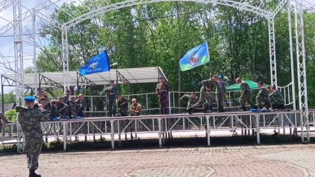 Военно-спортивный клуб "Десантник" г. Южно-Сахалинск. Выступление в селе Победино.Часть 1