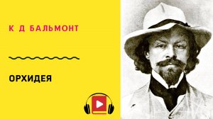 К Д Бальмонт Орхидея Учить стих