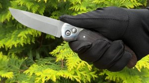 Выкидной нож "Рысь": сталь - Bohler S390