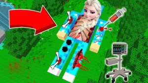 КОРОЛЕВА ЭЛЬЗА В МАЙНКРАФТ ИСПЫТАНИЯ