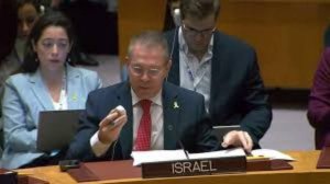 Постоянный представитель Израиля выступил на заседании Совета Безопасности ООН