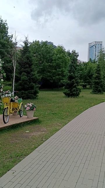 парк Ходынское поле. Ходынский бульвар Москва 19.06.2025 (17:04). м.ЦСКА.