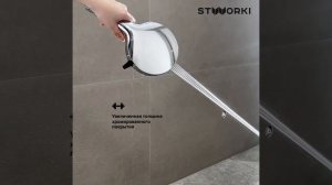 Душевая стойка STWORKI Хальмстад S15180CR хром