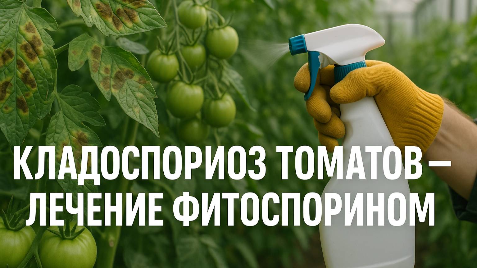 Кладоспориоз томатов в теплице Лечение фитоспорином