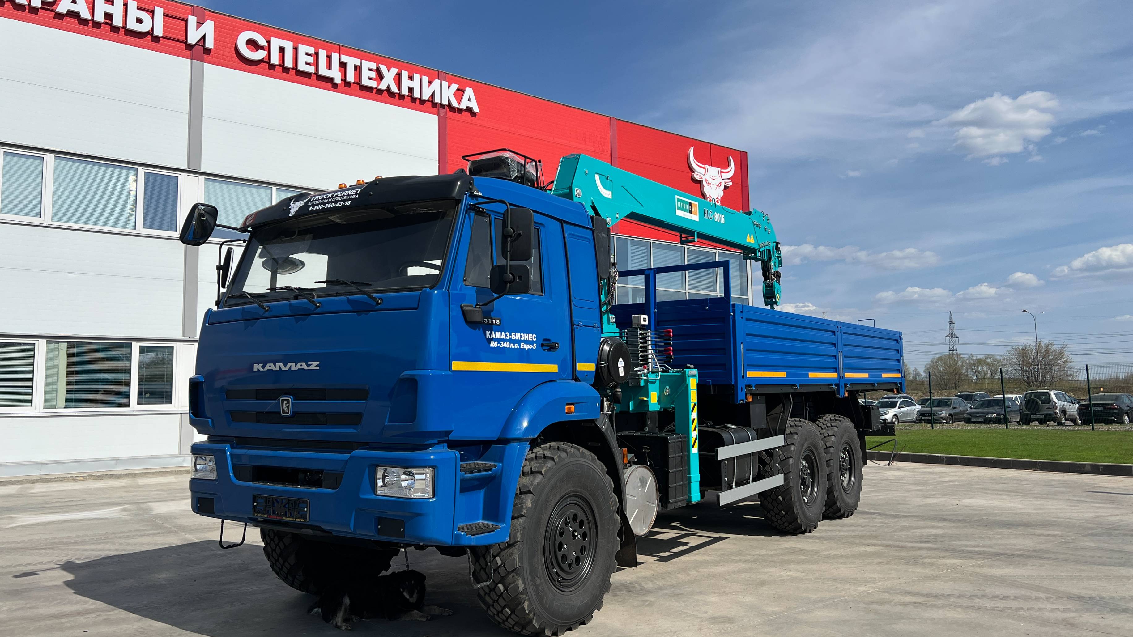 БОРТОВОЙ КАМАЗ 43118  с КМУ НКТС 8016