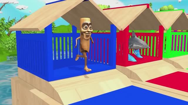 Изучаем цвета для детей с маленьким ребенком. Веселые игрушки-слайдеры 3D