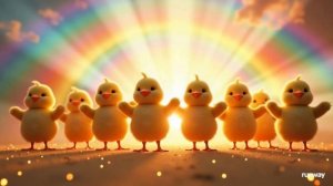 🌈 ＂Разноцветные цыплята — Учим цвета с песенкой! 🎨🐥＂