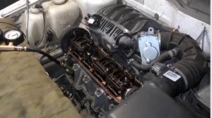 Карамель в первом цилиндре двигателя автомобиля ВАЗ 21115