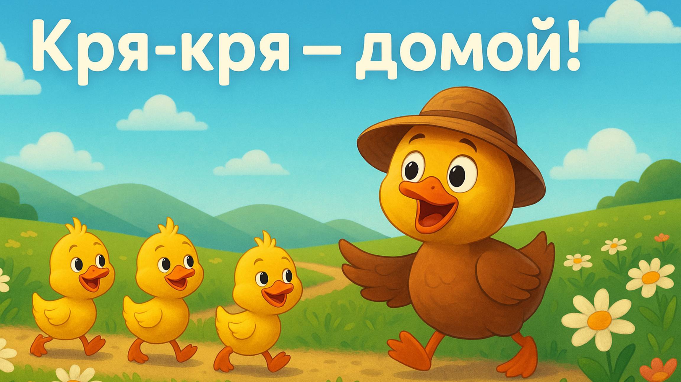 🎶 Five Little Ducks 🦆 — Весёлые песенки для малышей 🌟