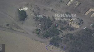 Ракетный удар ОТРК "Искандер-М" по полигону ВСУ в районе н.п. Давыдов Брод Херсонской области.