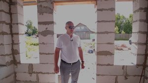 Одноэтажный дом из газобетона