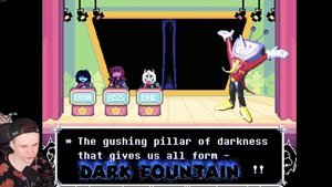 Реакция на Зелела "2 раунд ТВ мэна в игре дельтарун"!