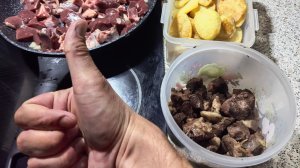 Жарим мы с Бульдожкой, Сердце, да Картошку