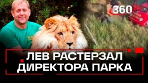 Директор парка «Тайган» Олег Зубков в реанимации - его растерзал лев