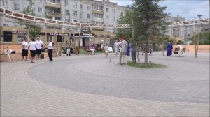 г.Ачинск. Сквер на ЮВР. День рожденье города - 342г. 21.06.25г. Автор видео Елена Цыганова.