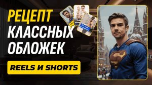 Как я делаю ОБЛОЖКИ ДЛЯ REELS И SHORTS. Без знания дизайна и фотошопа!