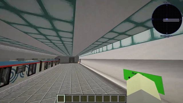 ОБЗОР на КОЛЬЦЕВУЮ ЛИНИЮ в МОЁМ МЕТРО в МАЙНКРАФТ смотреть онлайн