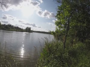 на скутерах ВИЗАРД и ГЭЛАКСИ посетили карьер. посмотрели рыбаков
