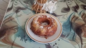 Кекс с цедрой мандарина.