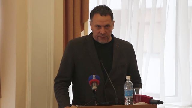 Выступление Максима Шевченко на первом заседании ЗС нового созыва.