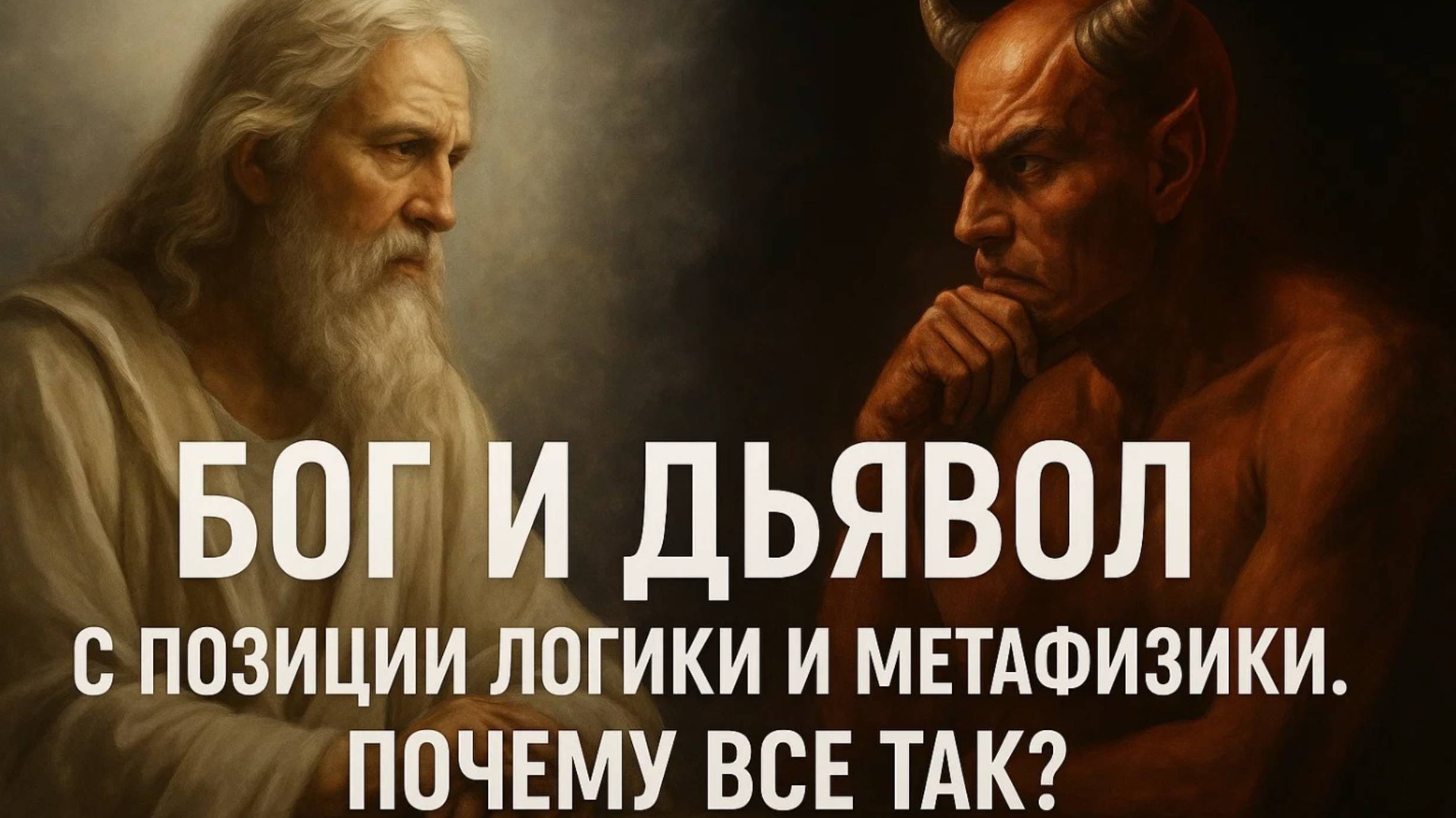 Бог дьявол и их работники с позиции логики и метафизики