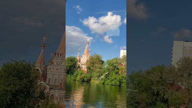 парк Фили 23.05.25 с одного трамвайчика