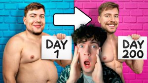 MrBeast Похудей на 45 КГ, Выиграй $250,000! Мистер Бист реакция МрБист