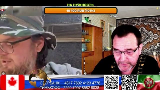 Канада. Извечный крымский вопрос. (нарезка стрим)