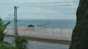 Море и погода в Лазаревском сегодня 23 июня 2025, дожди и смерчи сегодня пляж Касабланка, Одиссея