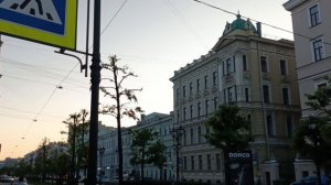Санкт Петербург улици  города белые ночи улочки