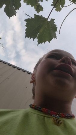 едим зелёную малина