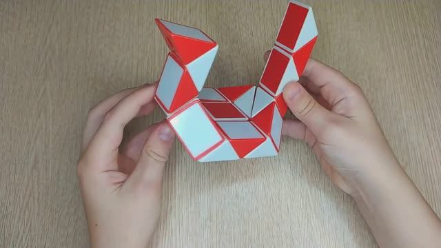 Как сделать гуся из змейки Рубика