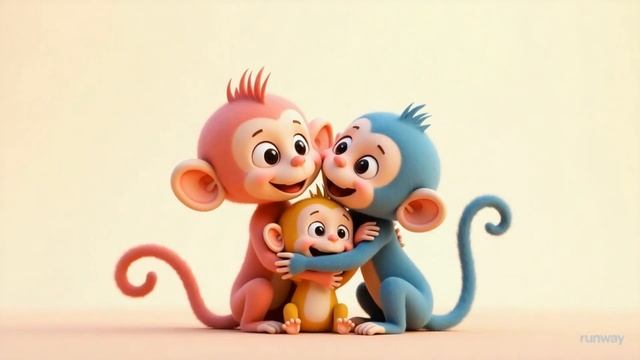 У-у, А-а! 🐵 Весёлая песенка про обезьянку