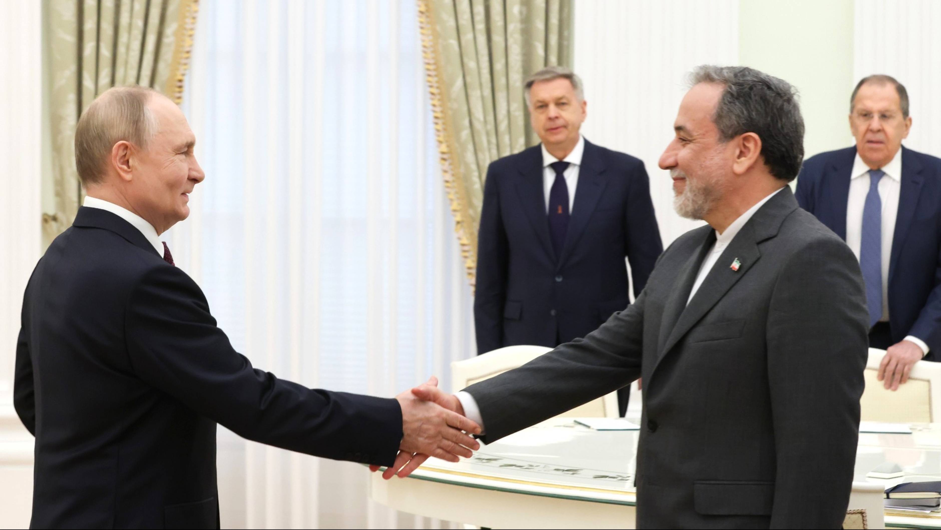 Владимир Путин принял в Кремле Министра иностранных дел Ирана Аббаса Аракчи, 23 июня 2025 года