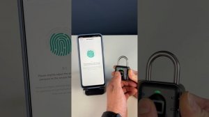 Настройка Замок навесной биометрический Ps-Link PS-SY12 Всепогодный / Без ключа / Черный