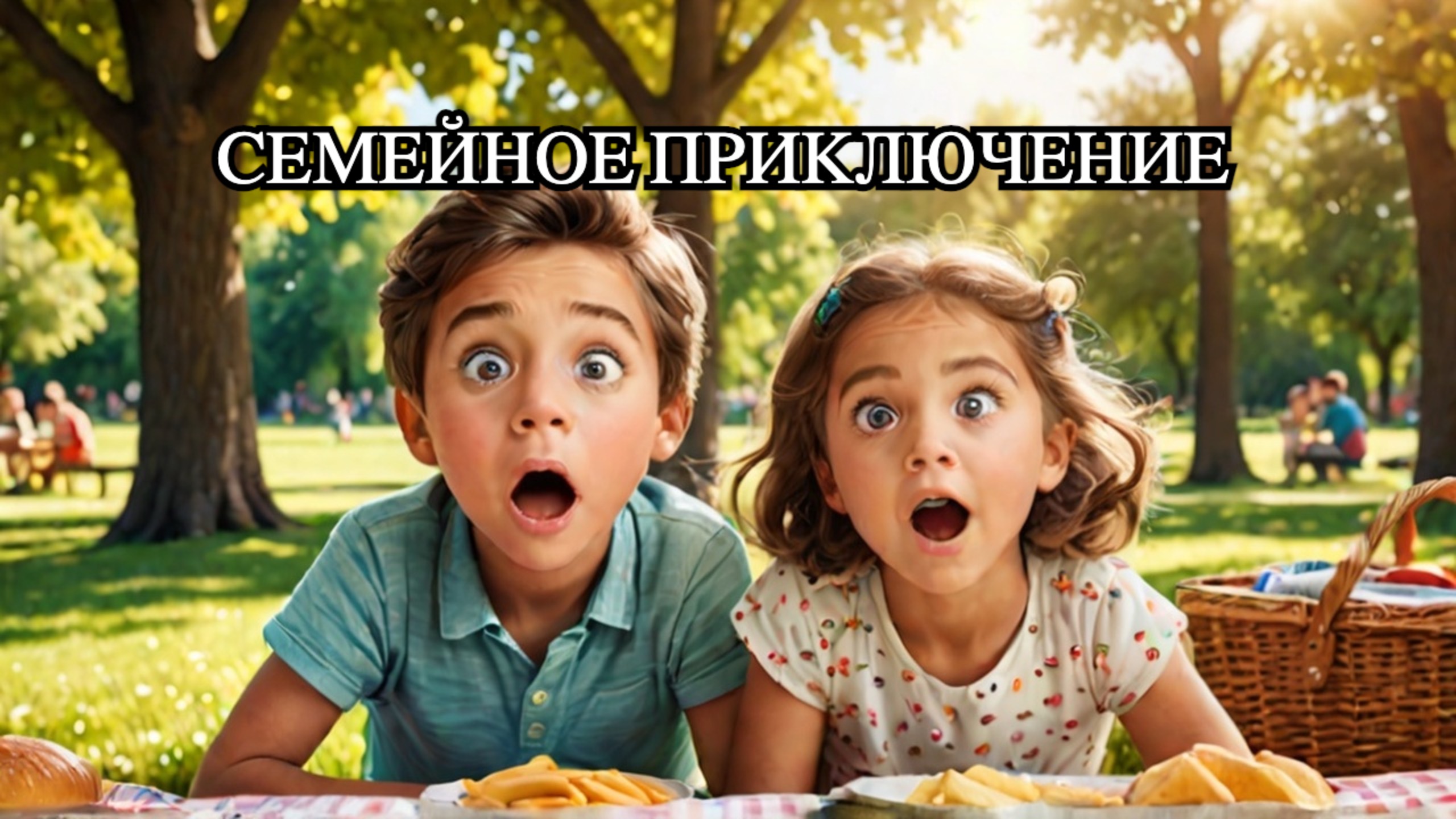 😱 Что случилось, когда мы пошли гулять всей семьёй?